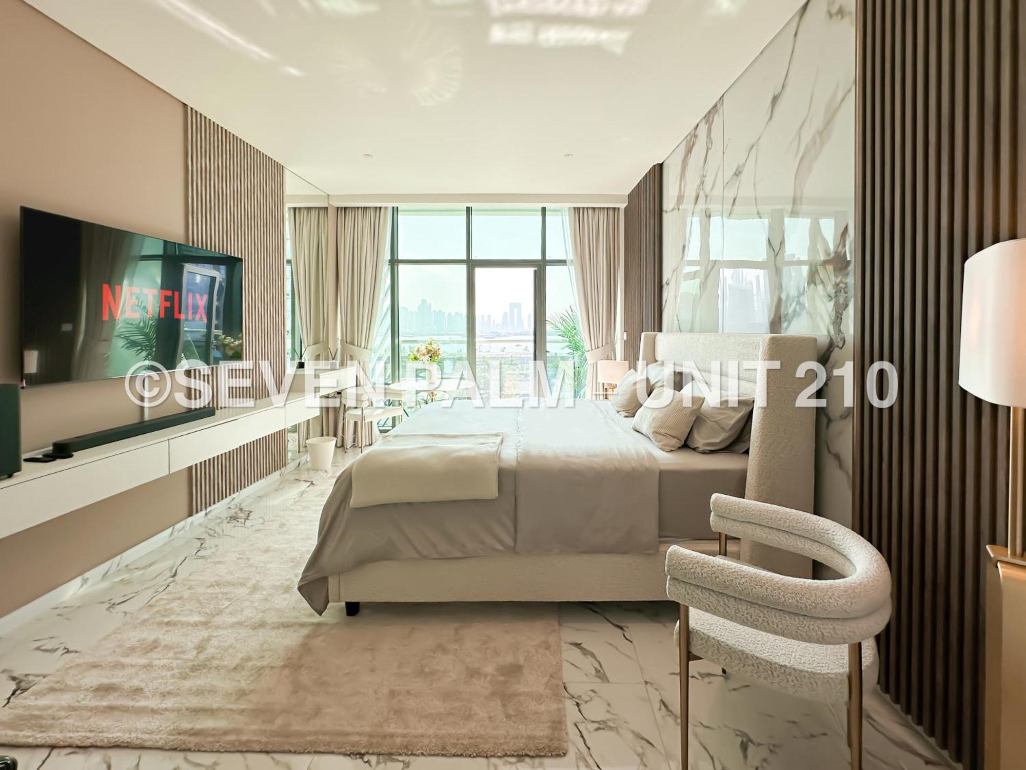 Luxus-Studio Mit Private Beach In Top-Lage, Meerblick & Infinity Pool! Dubái Exterior foto